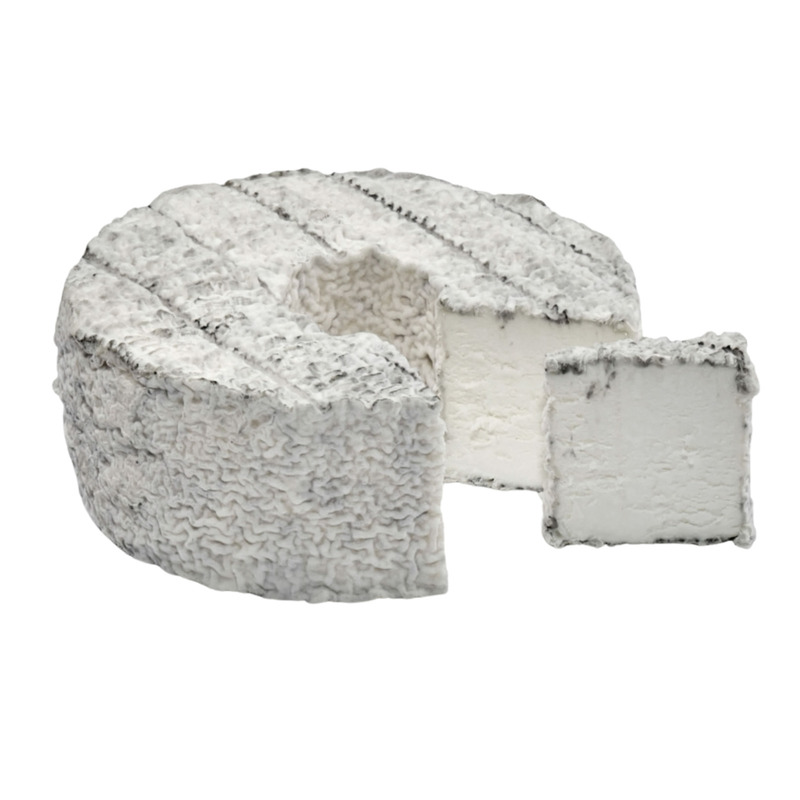Ashy raw milk Rouelle goat's cheese 6x250g