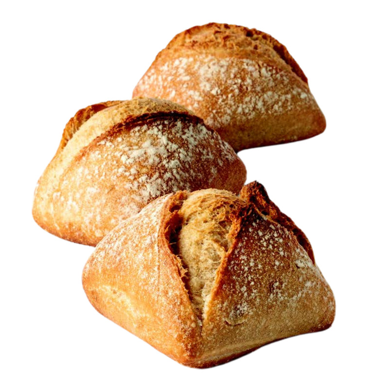 Pre-baked organic country-style bread 30x38g