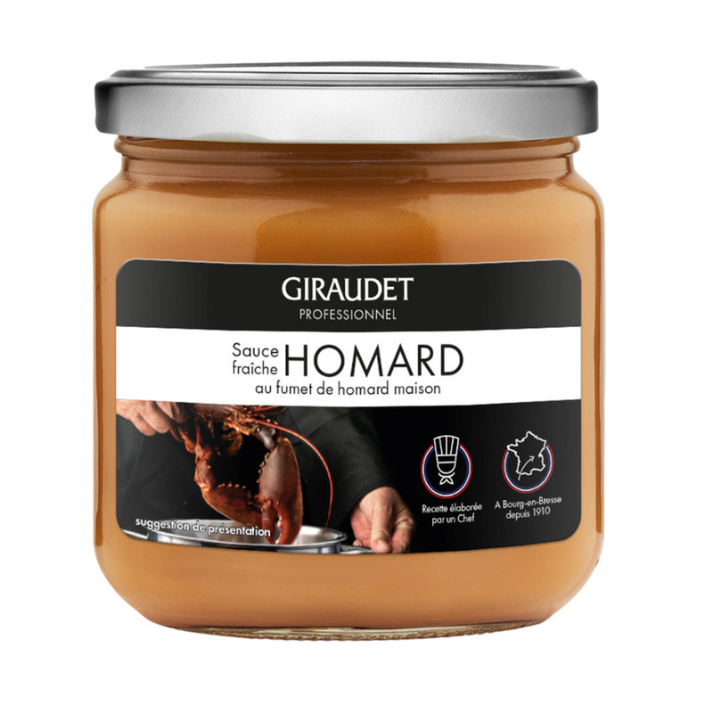 Fresh lobster sauce jar 400g