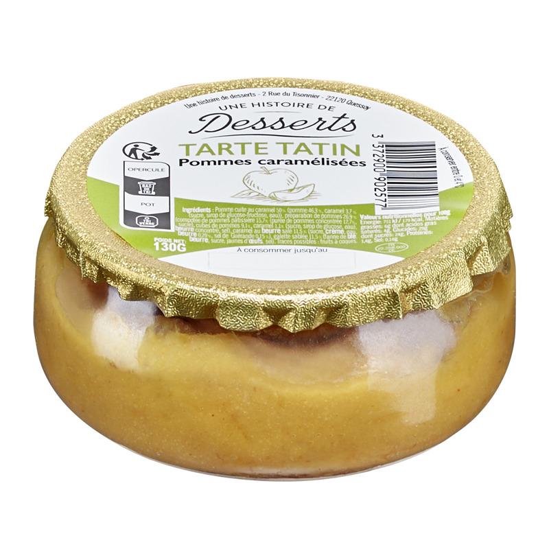 Caramelised Apple Tarte Tatin 130g verrine 130g