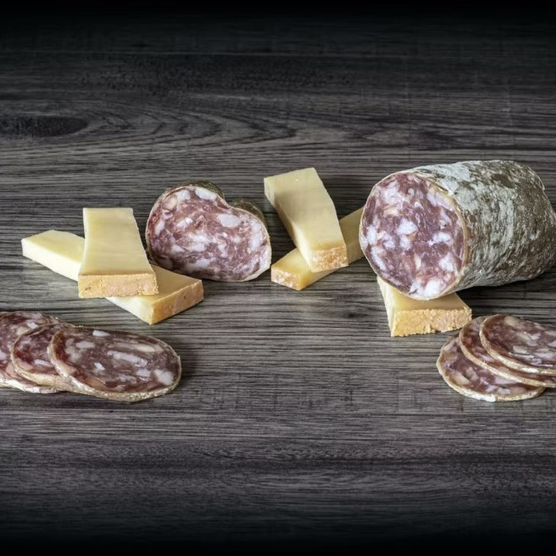 Saucisson sec pur porc français au beaufort 200g
