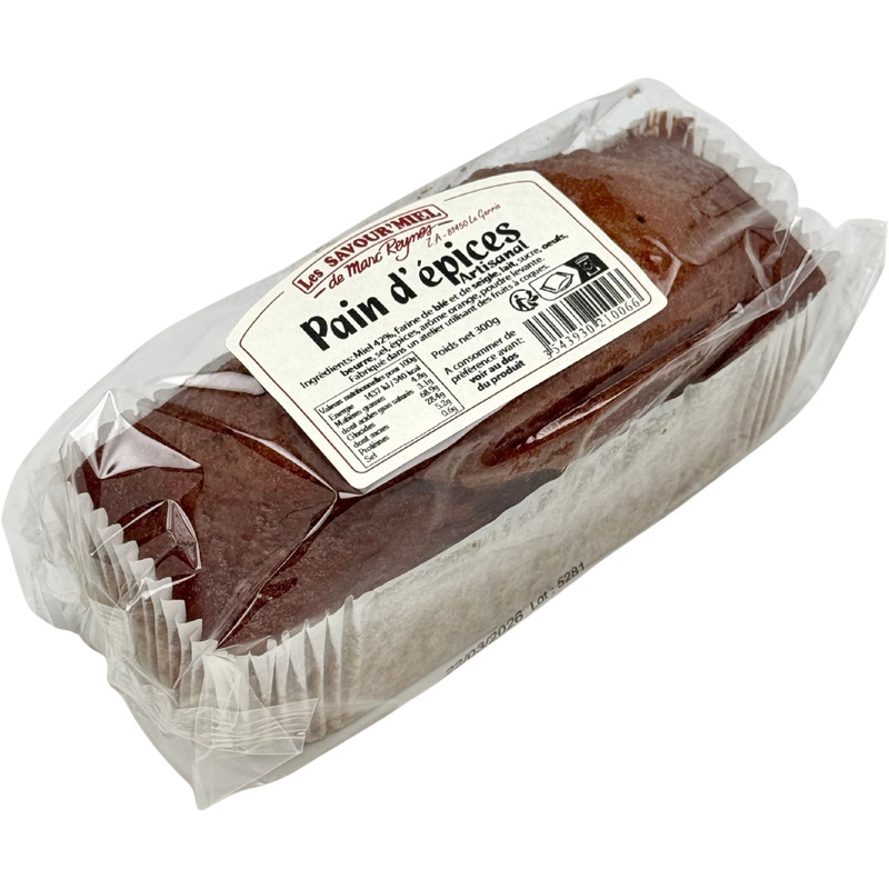 Artisanal honey gingerbread 22cm 300g