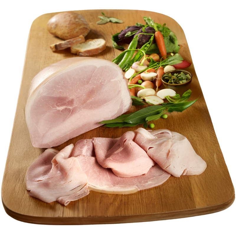 Cooked ham with bone ±10kg