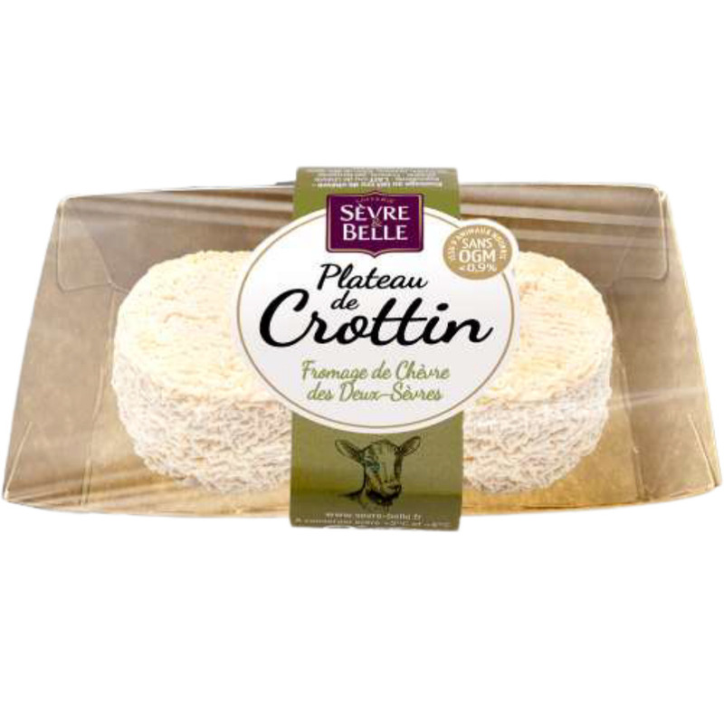 Thermised goat's milk crottin cheese platter 2x60g