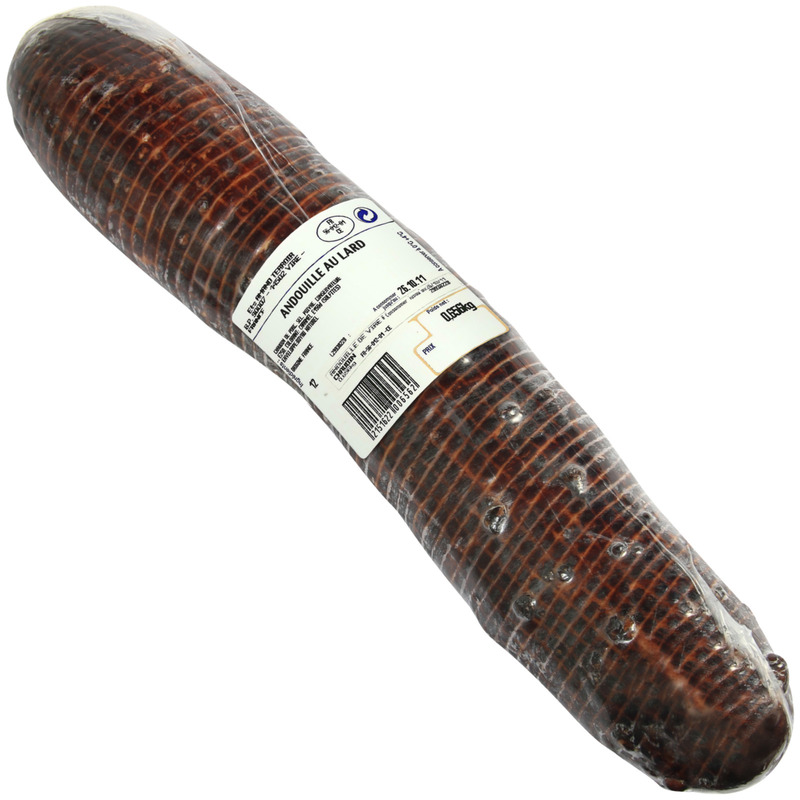 Superior Andouille with bacon sausage  vacuum packed ±1.8kg
