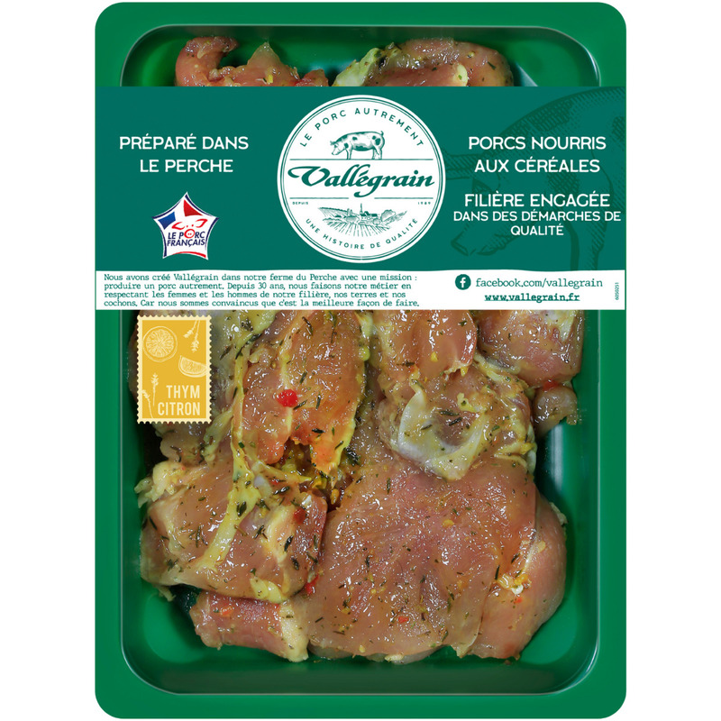 LPF marinated pork shoulder with lemon and thyme ±360g