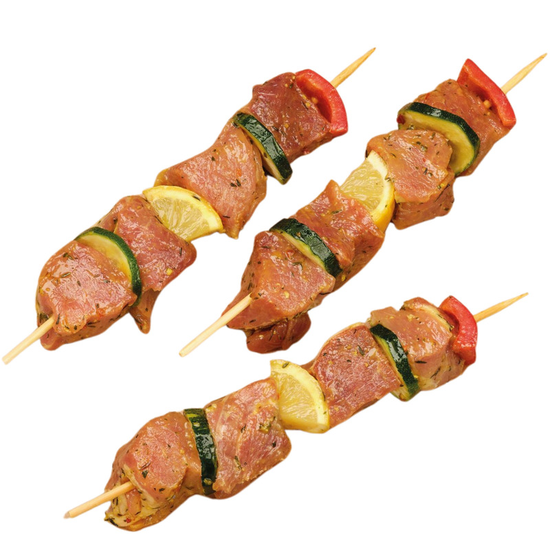 Marinated pork skewers with lemon and thyme LPF x8 ±1.3kg