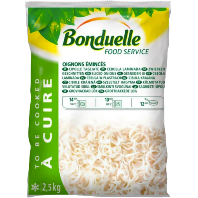 ❆ Sliced onions 2.5kg
