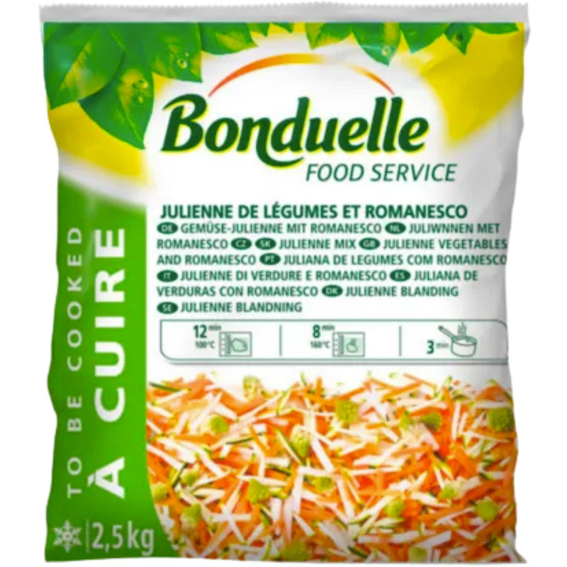❆ Julienne vegetables and romanesco cauliflower 2.5kg