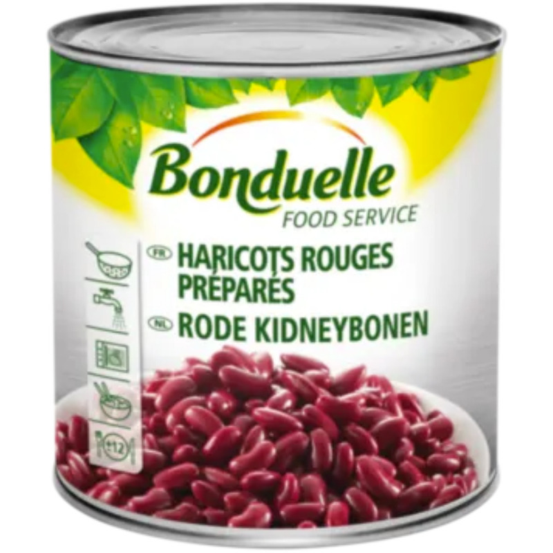 Haricots rouges préparés 3/1