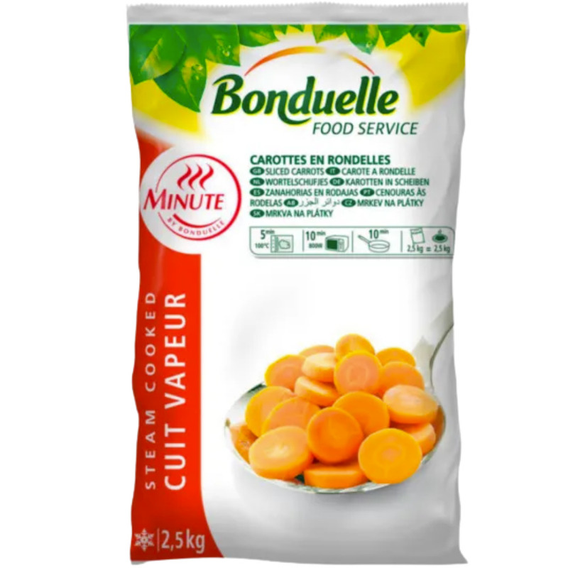 ❆ Carotte rondelles Minute 2,5kg