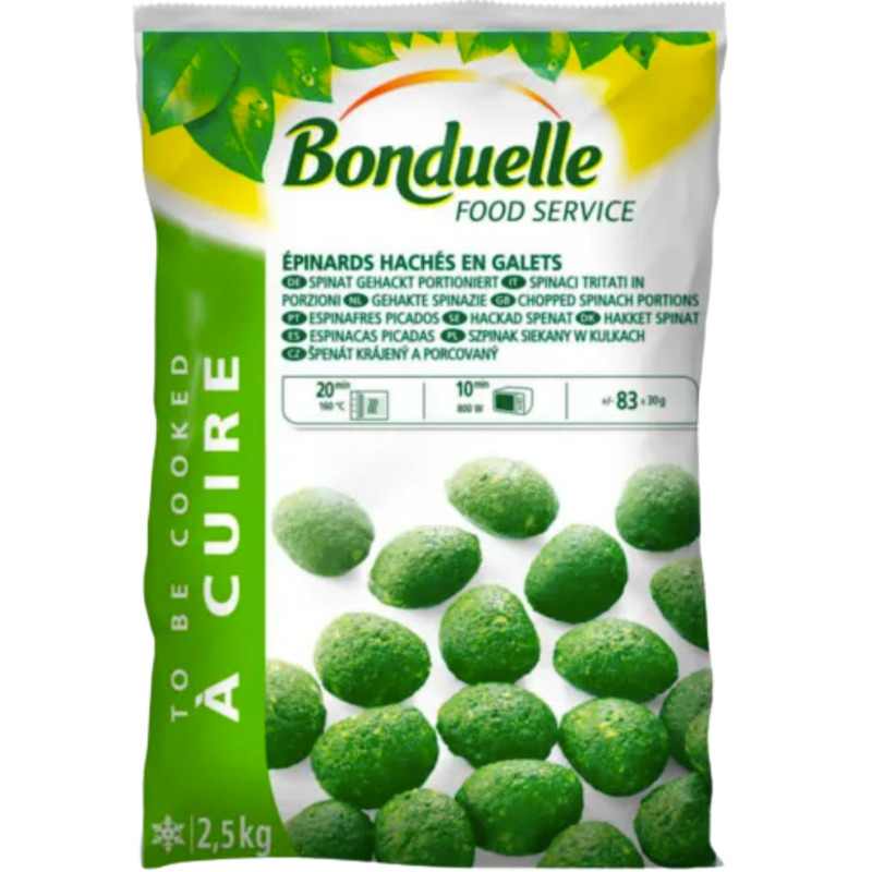 ❆ Épinards hachés 2,5kg