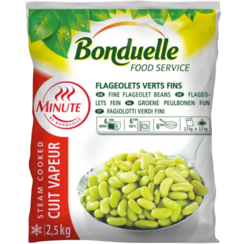 ❆ Flageolets verts fins Minute 2,5kg