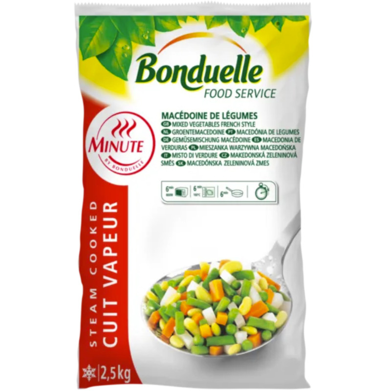❆ Mixed vegetable Macedoine 2.5kg
