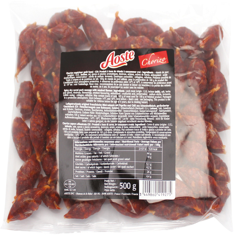 Mini chorizos 500g