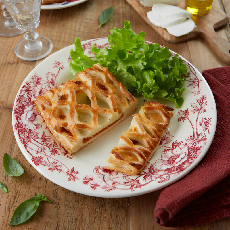 Feuilleté tomate mozzarella 2x130g