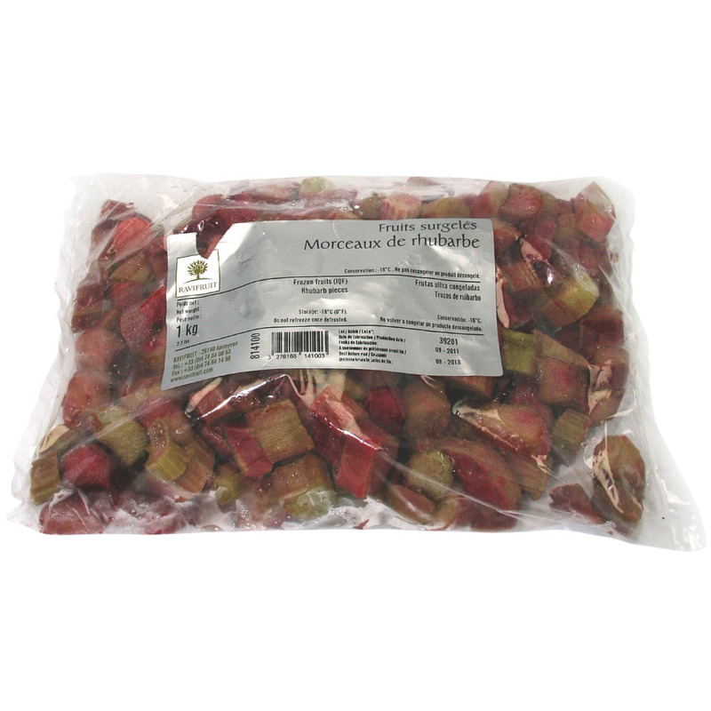 ❆ Rhubarb pieces bag 1kg