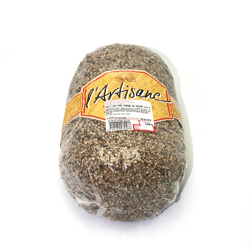 Peppered pure pork pebble atm.packed ±2kg