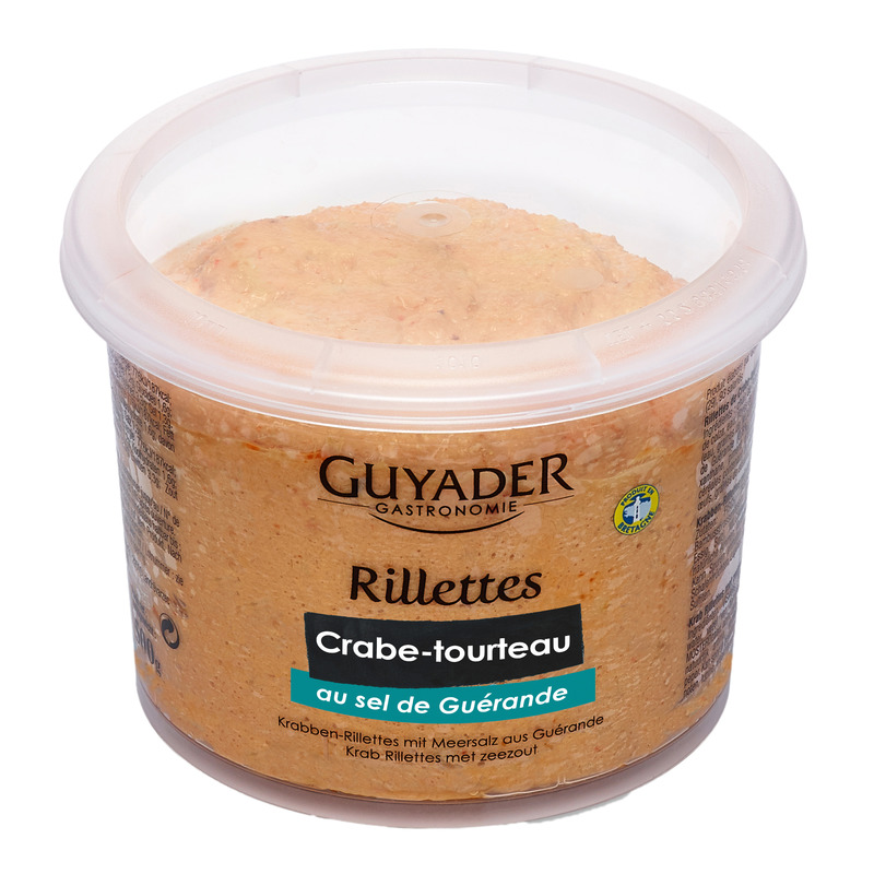 Potted crab with Guérande salt 500g