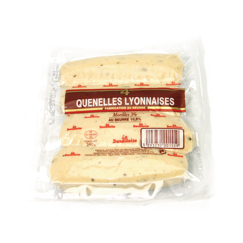 Chicken and morel mushroom Lyon quenelle 4x85g
