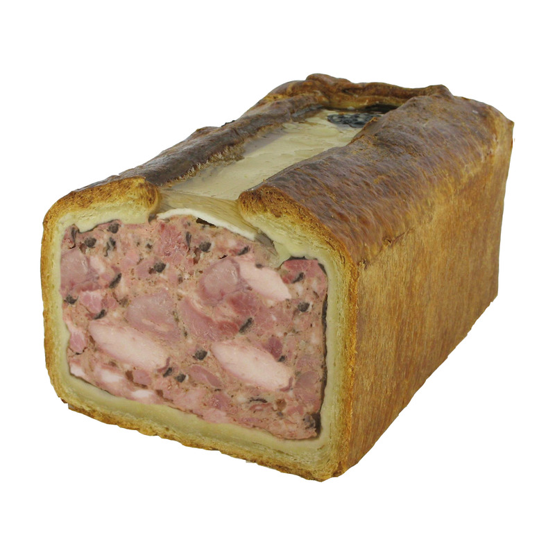 Pâté en croûte Franche-Comté with morels french meat ±2.4kg