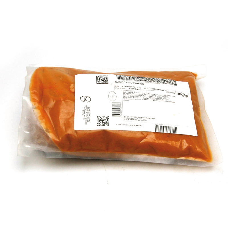 Sauce aux crustacés poche 1kg