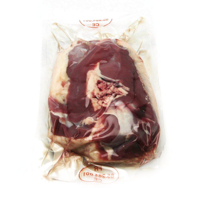 French duck tenderloin with skin x2 vacuum packed ±400g