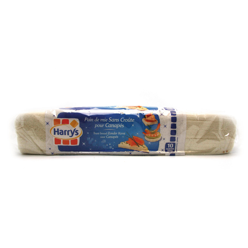 Crustless sliced in long sheet plain bread 1kg